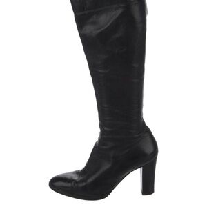 Bruno Magli Black Heeled Boots